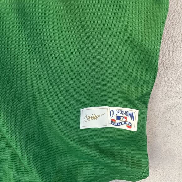Oakland A's Nike Cooperstown Money Miller Baseball Jersey Men's XL Kelley Green - Picture 2 of 6